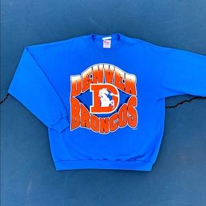 Denver Broncos vintage crew neck